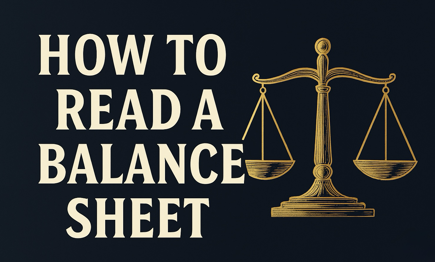 How to read and interpret a balance sheet: a beginner’s guide